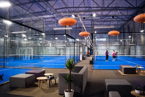 Padel court installation in Croatia – construction process from foundation to finished court